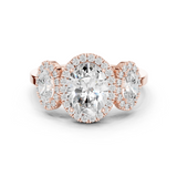 Gold Ring DDLR-1062, Rose Gold