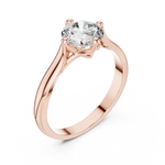 Gold Ring 00001L (12), Rose Gold, view 2