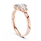 Gold Ring 00001L (18), Rose Gold, view 1