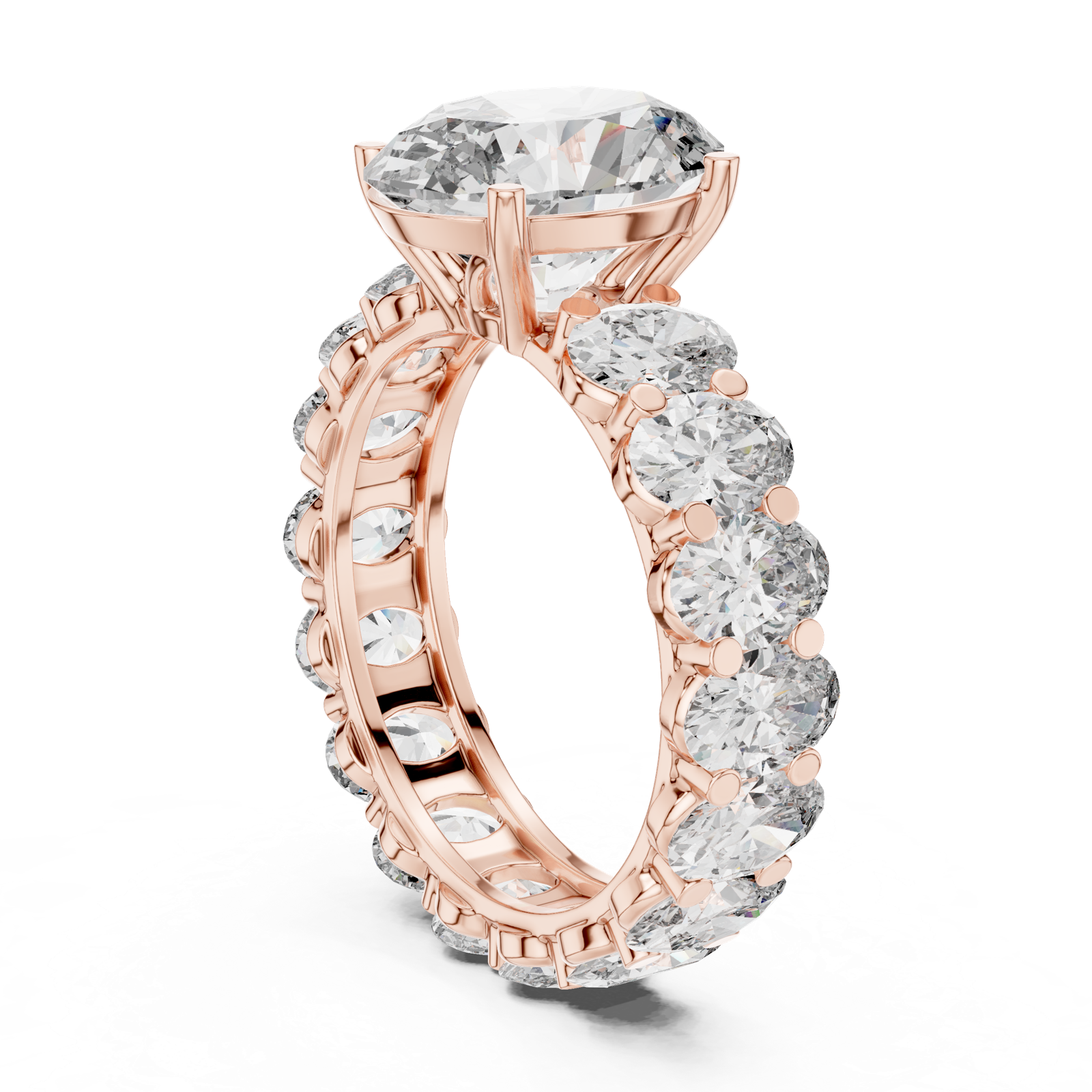 Gold Ring DDLR-198, Rose Gold