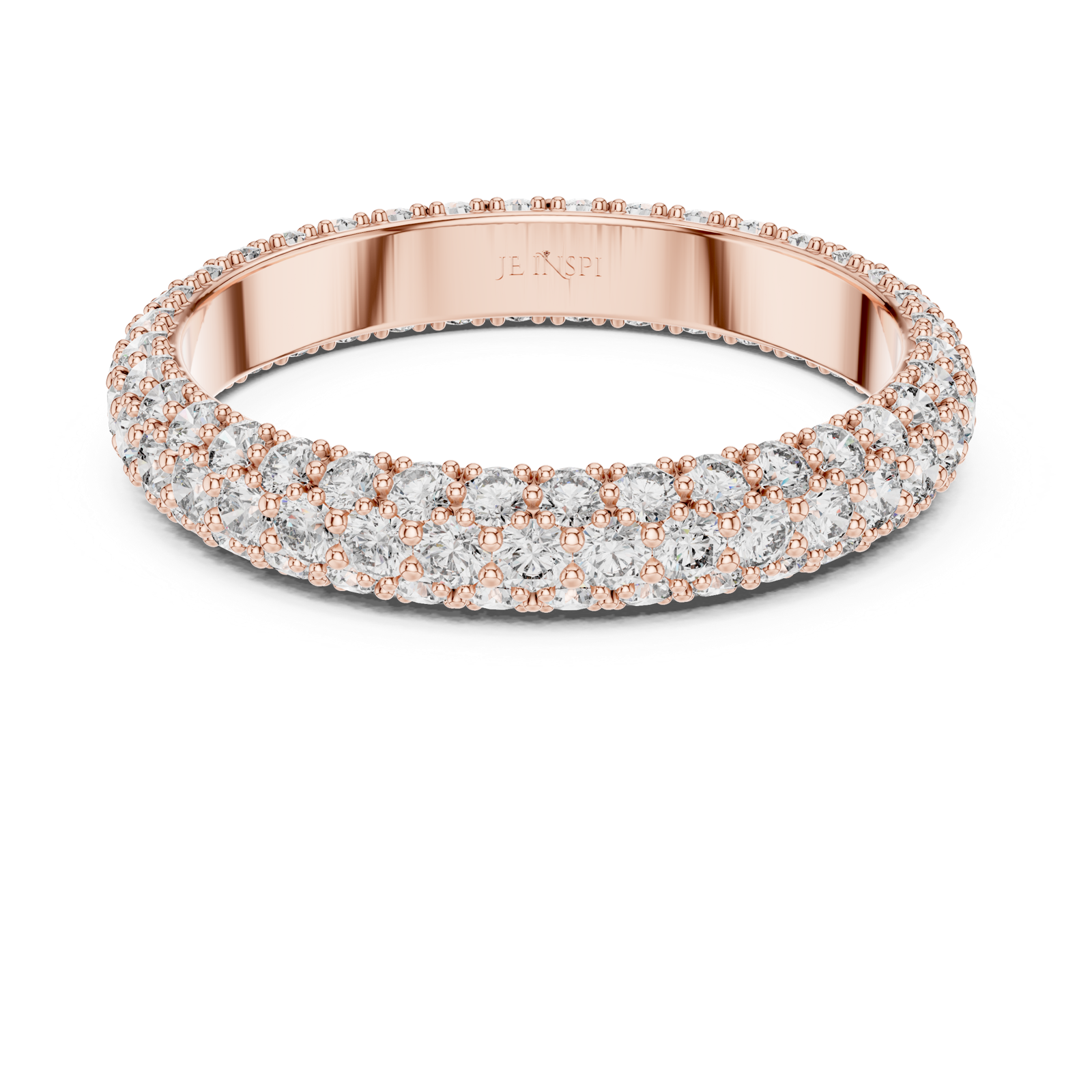 Gold Ring DDLR-972, Rose Gold