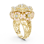 Gold Ring DDLR-767, Yellow Gold, view 1