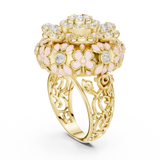 Gold Ring DDLR-767, Yellow Gold, view 1