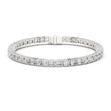 Gold Bracelet GLBR-0012, White Gold