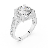 Gold Ring DDLR-354, White Gold, view 2