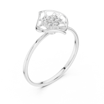 Gold Ring 1 (193), White Gold, view 2