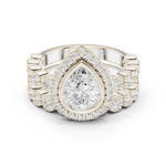Gold Ring DDLR-296, White Gold