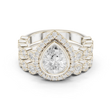 Gold Ring DDLR-296, White Gold