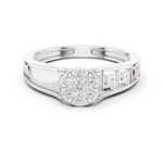 Gold Ring DDLR-825, White Gold