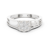 Gold Ring DDLR-825, White Gold