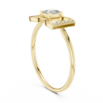 Gold Ring HLR-198, Yellow Gold