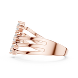 Gold Ring SBWR(37), Rose Gold, view 3