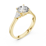 Gold Ring 00001L (28), Yellow Gold, view 2