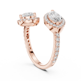 Gold Pendant 9-10007L_14, Rose Gold, view 1