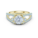 Gold Ring DDLR-682, Yellow Gold