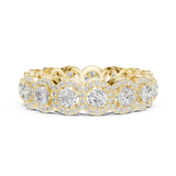 Gold Ring DDLR-764, Yellow Gold, view 3