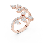 Gold Ring DDLR-852, Rose Gold, view 2