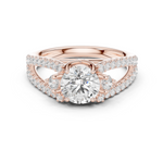 Gold Ring DDLR-682, Rose Gold