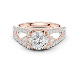 Gold Ring DDLR-682, Rose Gold