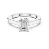 Gold Ring DDLR-1070, White Gold, view 4