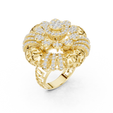 Gold Ring DDLR-774, Yellow Gold, view 2