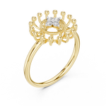Gold Ring 12-10056@L, Yellow Gold, view 2