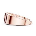 Gold Ring SBMR(43), Rose Gold, view 3