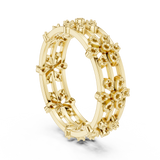 Gold Ring R37, Yellow Gold, view 1