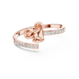Gold Ring 1 (251), Rose Gold, view 4