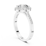 Gold Ring ALR-113, White Gold