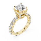 Gold Ring LR-0057, Yellow Gold, view 2