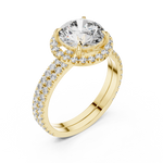 Gold Ring DDLR-006, Yellow Gold, view 2