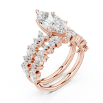 Gold Ring DDLR-942, Rose Gold, view 2