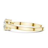 Gold Ring ALR-28, Yellow Gold, view 3