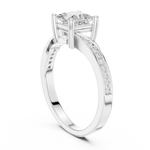 Gold Ring DDLR-525, White Gold