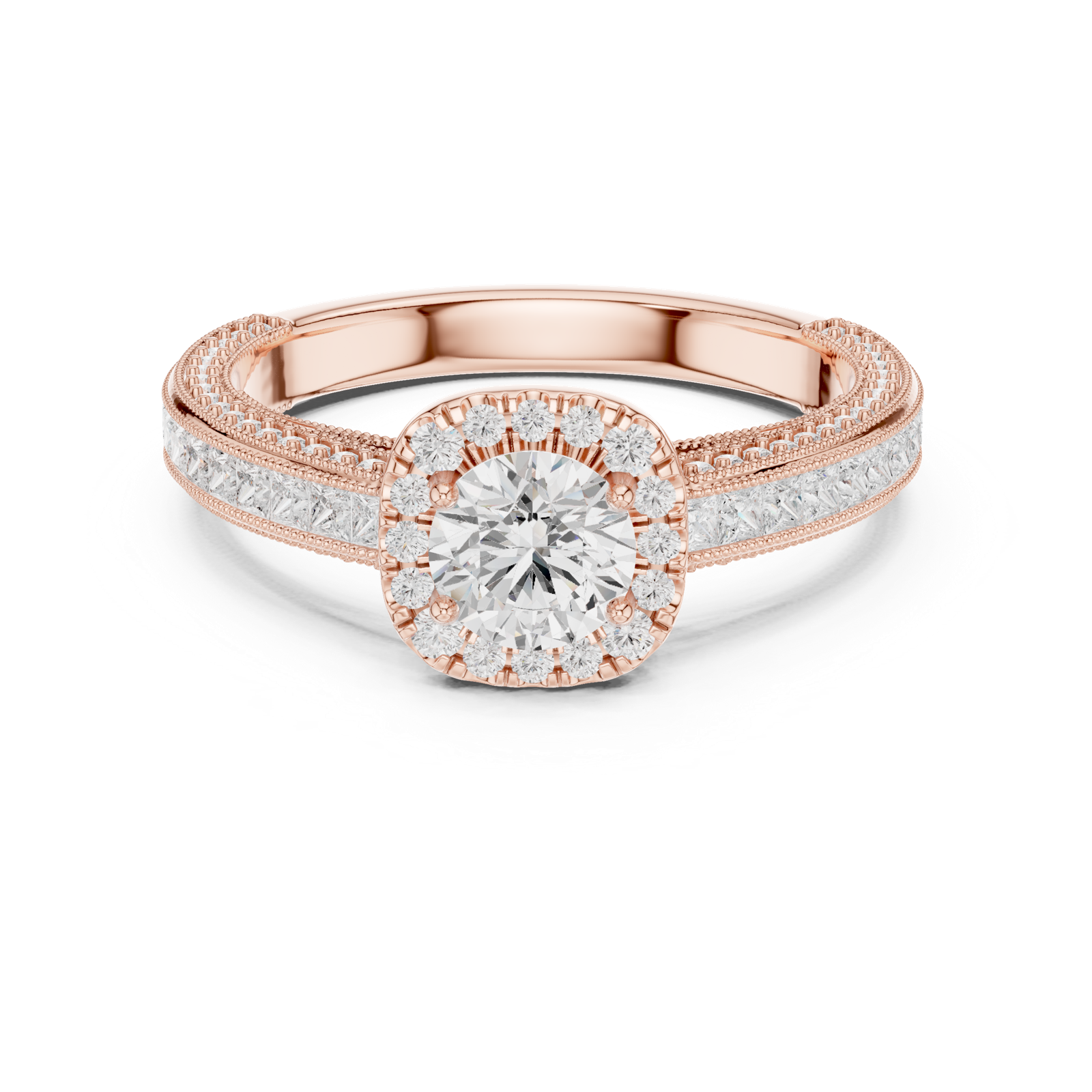 Gold Ring LR-0231, Rose Gold