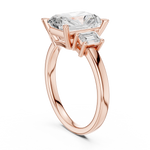 Gold Ring DDLR-286, Rose Gold, view 1