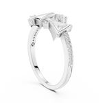 Gold Ring LR-01 (1), White Gold