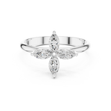 Gold Ring HLR-94, White Gold