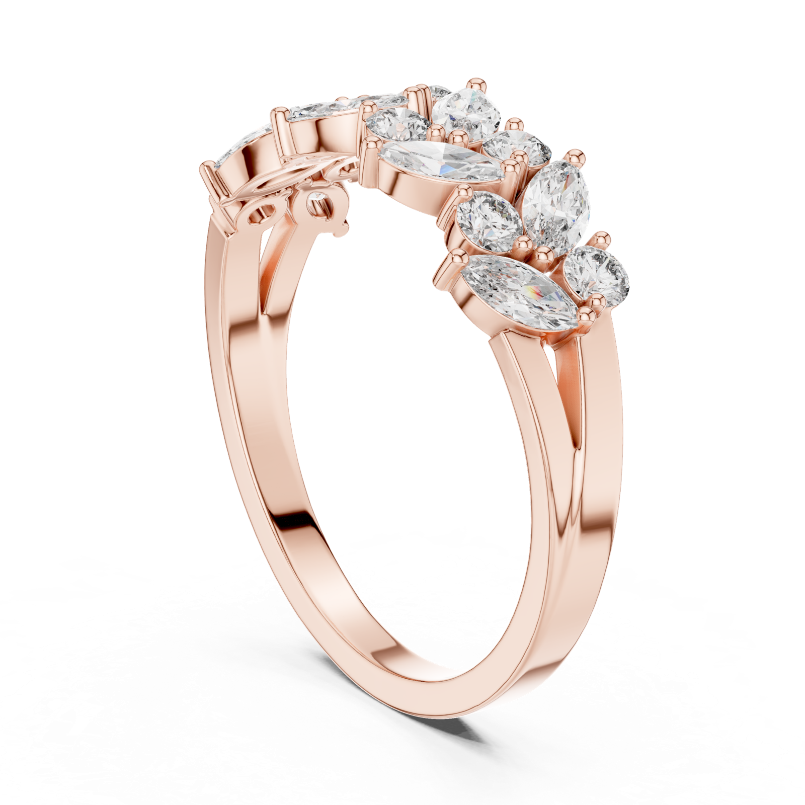 Gold Ring DDLR-248, Rose Gold
