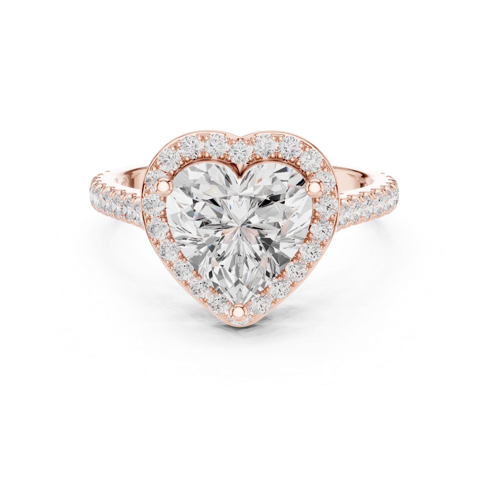Gold Ring DDLR-432, Rose Gold