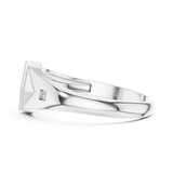 Gold Ring DR-6290, White Gold, view 3