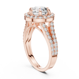 Gold Ring LR-0176, Rose Gold, view 1