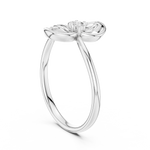 Gold Ring 12-10045@L, White Gold, view 1