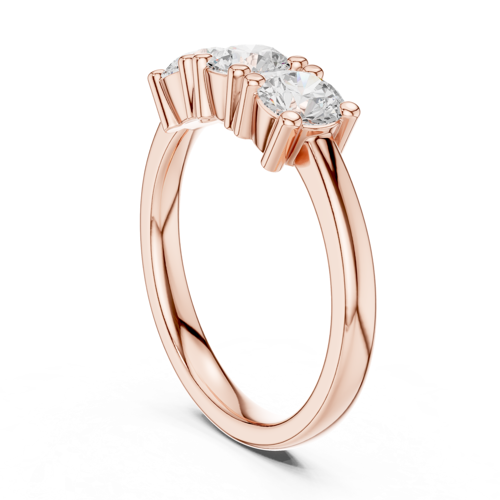 Gold Ring DDLR-610, Rose Gold