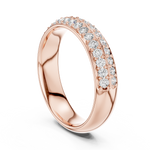 Gold Ring L03-549, Rose Gold