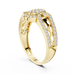 Gold Ring LR-01 (2), Yellow Gold, view 1