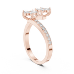 Gold Ring AGDLR-257, Rose Gold
