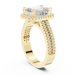 Gold Ring DDLR-341, Yellow Gold, view 1