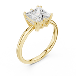 Gold Ring DDLR-929, Yellow Gold, view 2